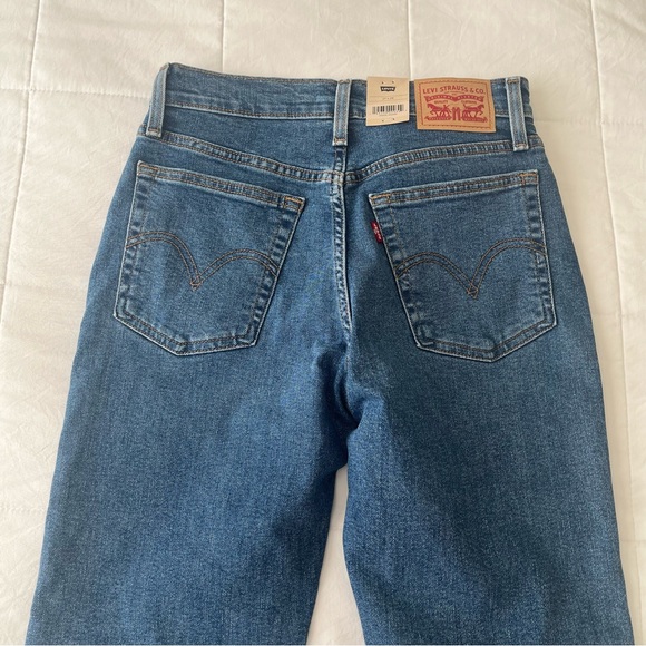 Levi’s Wedgie Straight Women Jeans Size 27 NWT - Picture 10 of 11